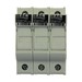 Houder voor cilindrische zekering Bussmann Low Voltage Cyl-Fusegear Eaton Zekeringhouder, laagspanning, 30 A, AC 600 V, 10 x 38 mm, CC, 3P, UL, CHCC3DU